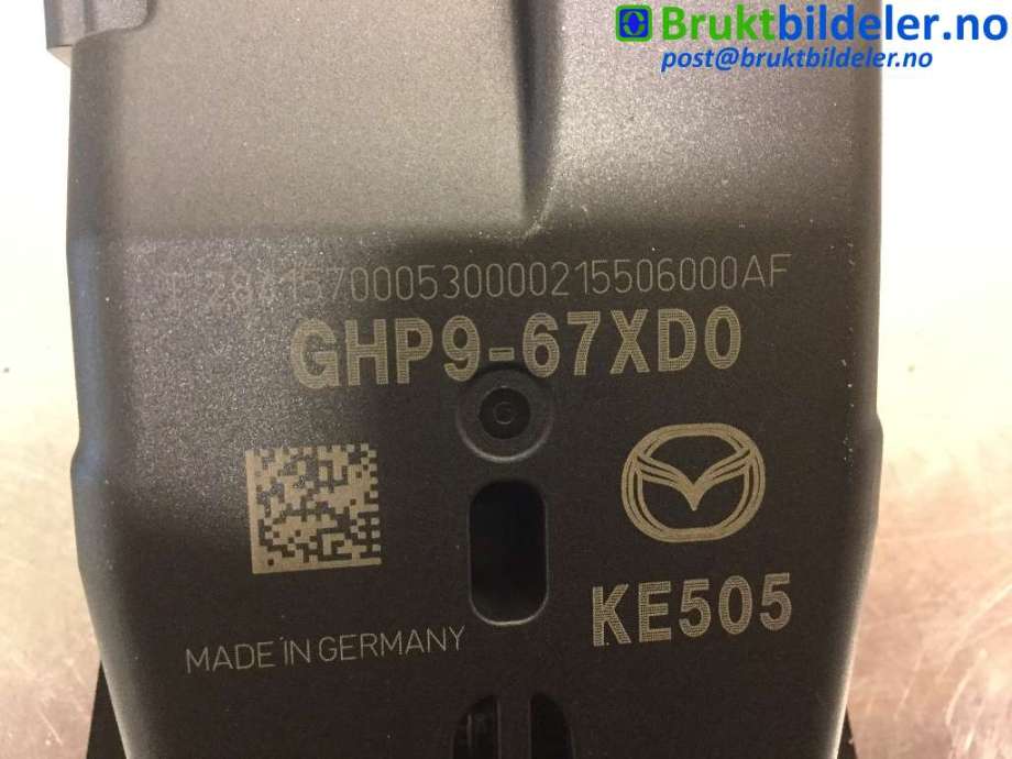 Sensor radar til Mazda 3 2016-2019 (Type III, Fase 2)  (MAZDA|GHP9-67XD0|)