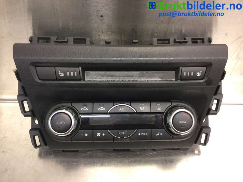 Varmeapparat betjening til Mazda 3 2016-2019 (Type III, Fase 2) (MAZDA|BHT1 61 190E|VPDALH-18C612-AF|)