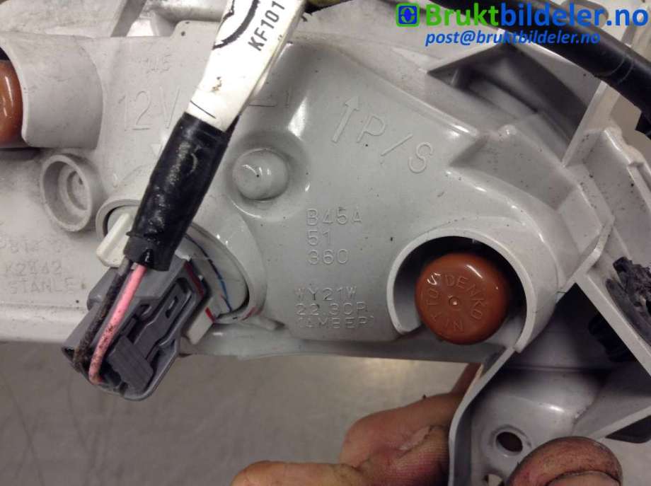 Blinklykt venstre til Mazda 3 2016-2019 (Type III, Fase 2) (MAZDA|B45A-51-360|)