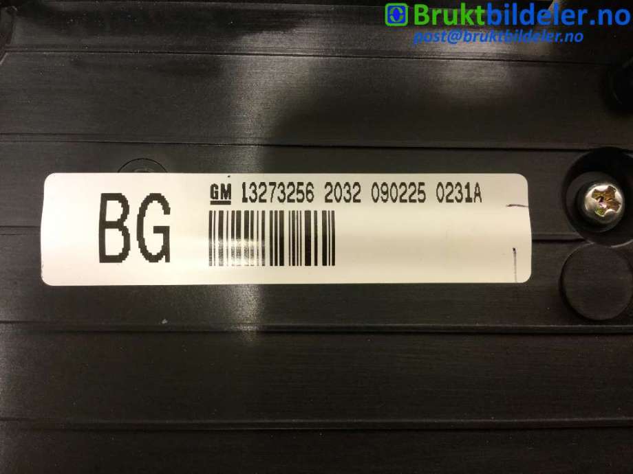 Varmeapparat betjening til Opel Insignia A 2009-2014  (OPEL|13273098||13273256)