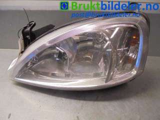 Frontlykt venstre halogen til Opel Corsa C, 2000-2006  (OPEL|)