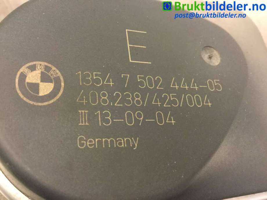 Spjeldhus til BMW X3 2003-2006 (Fase 1) (E83) (E83) (BMW|1354 7 502 444|)