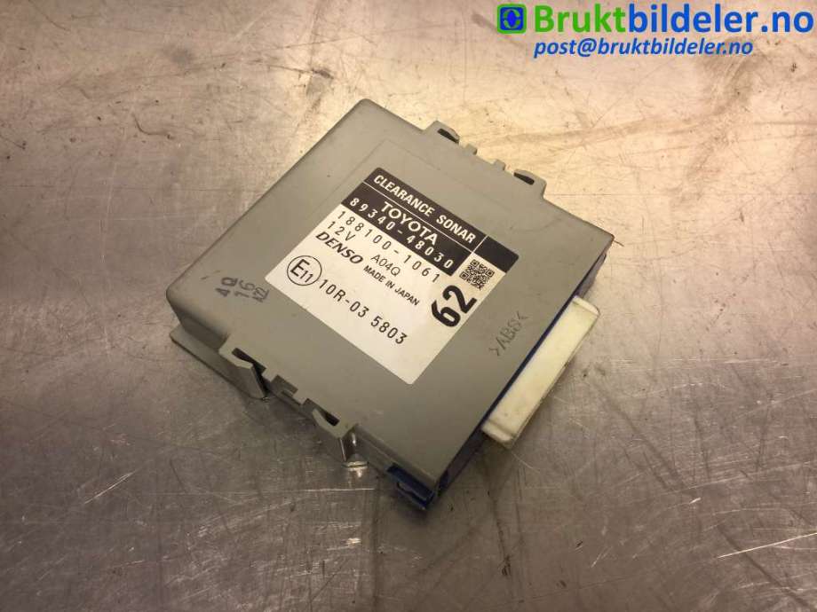 Styreenhet parkering til Lexus RX, 2009-2015 (Type III) (AL10) (AL10) (LEXUS|89340-48030)