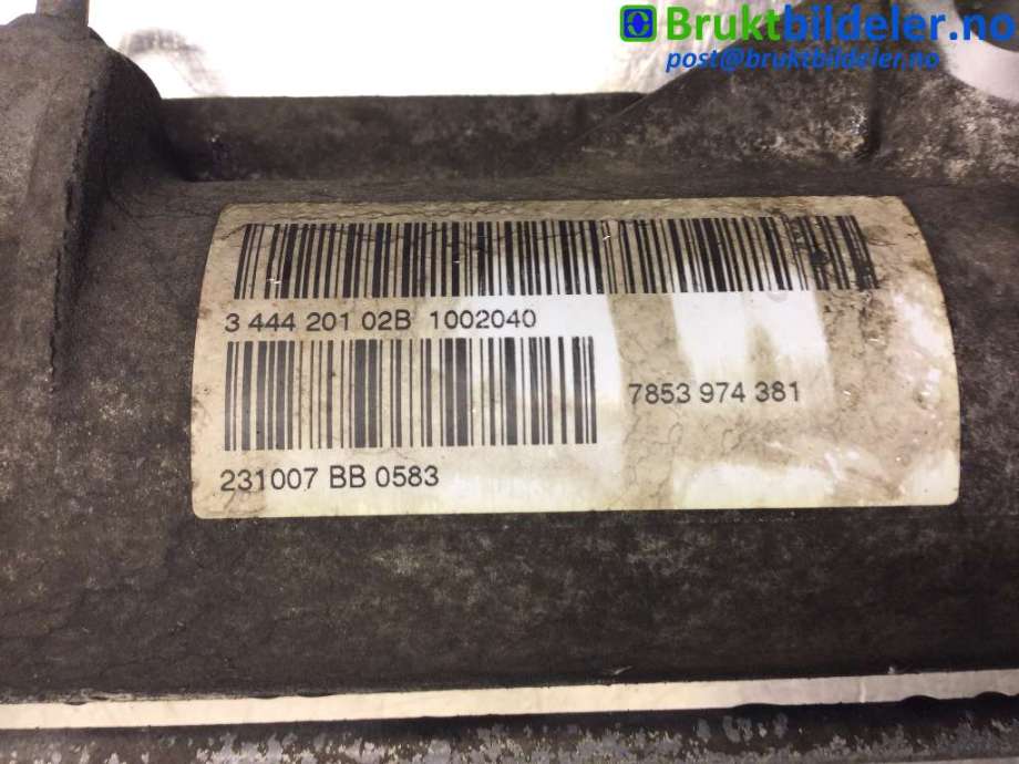 Tannstang til BMW X3 2007-2010 (Fase 2) (E83) (E83) (BMW||3 444 201 02B)