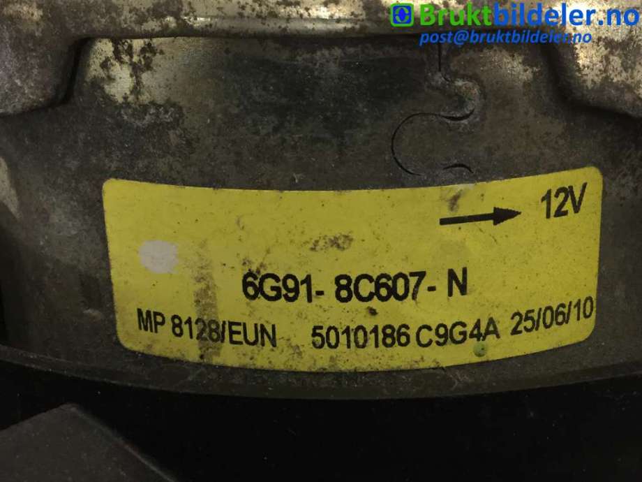 Kjølevifte til Volvo S60 2010-2014 (Type II, Fase 1) (VOLVO|6G91-8C607-N||5010186C9G4A)