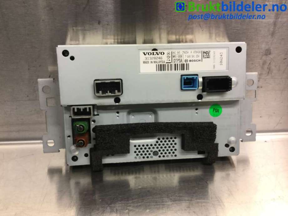 Instrument kjørecomputer til Volvo S60 2010-2014 (Type II, Fase 1) (VOLVO|31328246|7 609 501 254|)