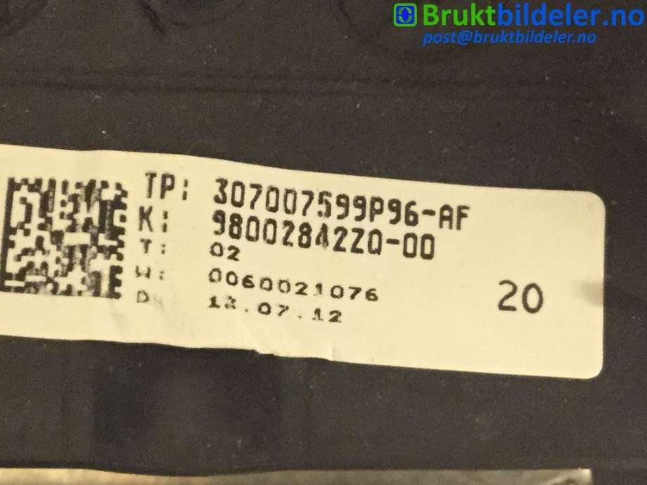 Ratt til Citroën DS5 2012-2017  (CITROEN|98 002 842 ZQ||98 004092 ZD)