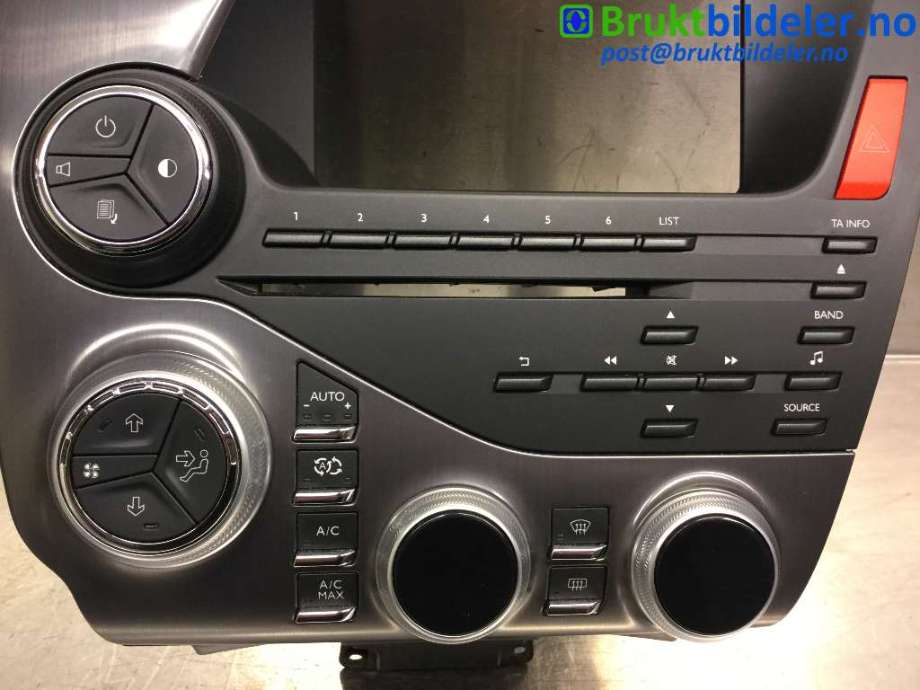 Varmeapparat betjening til Citroën DS5 2012-2017  (CITROEN|98 025 374 ZD|10012007|)