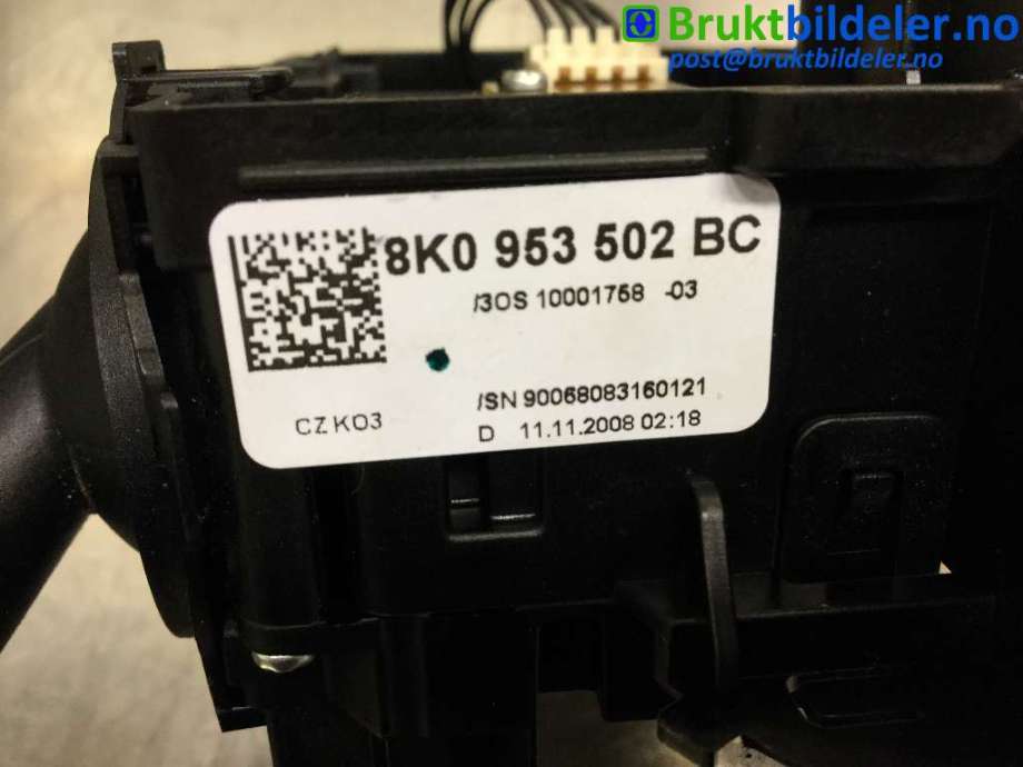 Bryter combi til Audi A5 2007-2016 (Type I)  (AUDI|8K0 953 502 BC|)