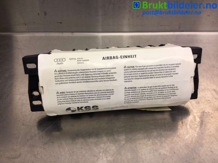 Airbag passasjer til Audi A5, 2007-2016 (Type I) (AUDI|8T0 880 204 F)