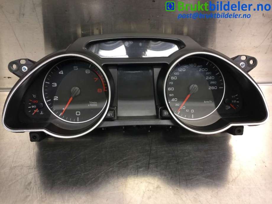 Instrumentpanel til Audi A5, 2007-2016 (Type I) (AUDI|8T0 920 900 J)