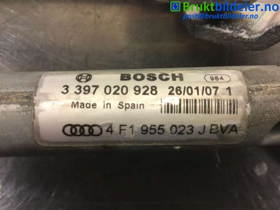 Viskeroverføring til Audi A6, Allroad 2006-2008 (Type II, Fase 1) (C6) (C6) (AUDI|4F1 955 023 J|3 397 020 928|)
