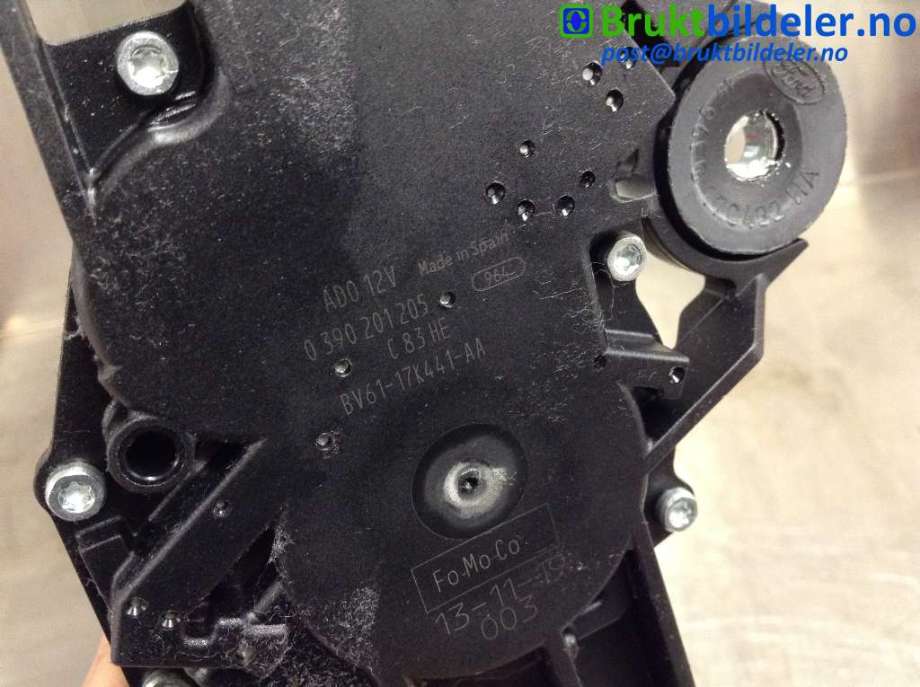 Viskermotor bakrute til Ford Focus 2011-2014 (Type III, Fase 1)  (FORD|BV61-17K441-AA|0 390 201 205|)