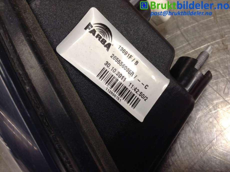 Baklykt venstre indre til Renault Fluence Z.E 2011-2014  (RENAULT|265556035R|)