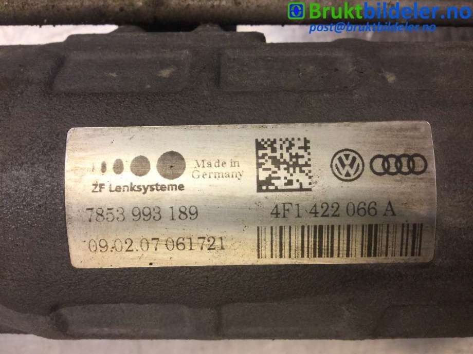 Tannstang til Audi A6, Allroad 2006-2008 (Type II, Fase 1) (C6) (C6) (AUDI|4F1 422 066 A|7853 993 189|)