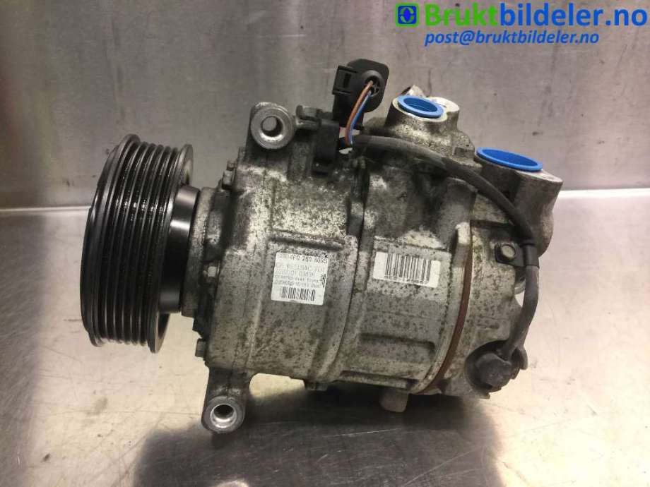 Aircondition kompressor til Audi A6, Allroad 2006-2008 (Type II, Fase 1) (C6) (C6) (AUDI|4F0 260 805 S|GE447190-6444|)