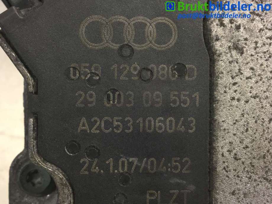 Diverse deler til Audi A6, Allroad 2006-2008 (Type II, Fase 1) (C6) (C6) (AUDI|059 129 086 D|A2C53106043|)