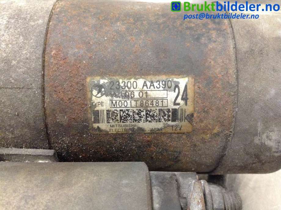 Starter til Subaru Forester 1997-2002 (Type I) (SUBARU|23300-AA390|M001T86481|)