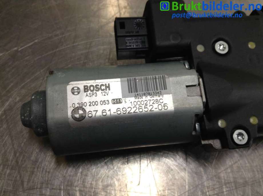 Takluke motor til BMW X3 2007-2010 (Fase 2) (E83) (E83) (BMW|6761 6 922 652-05|0 390 200 053|10002728C)