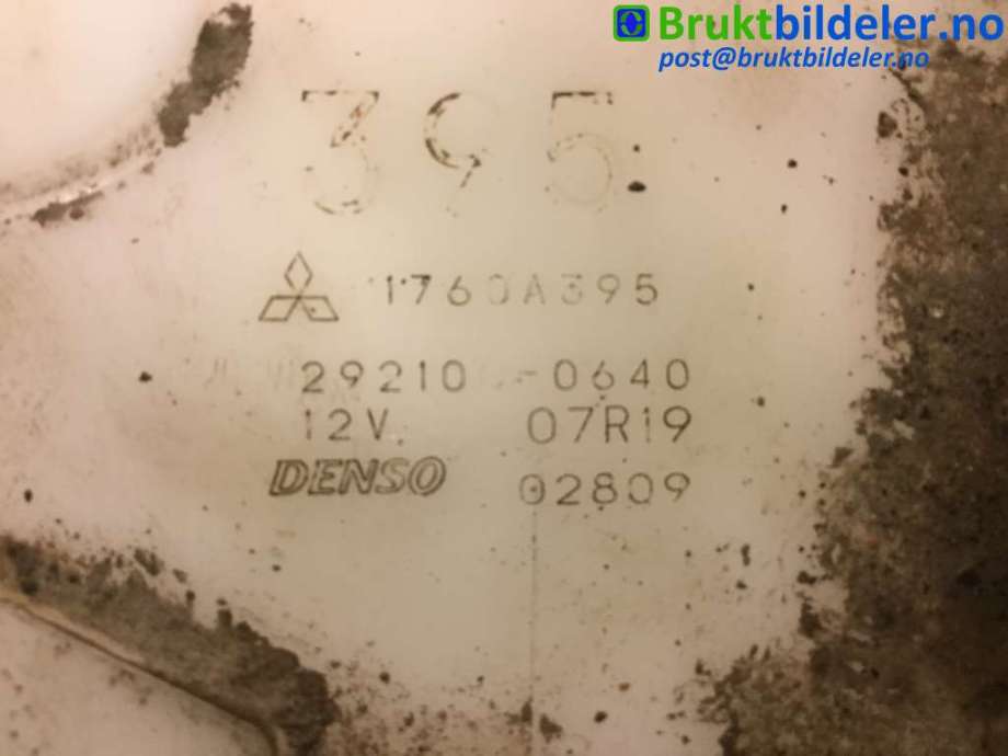 Bensinpumpe elektrisk til Mitsubishi Outlander 2012-2015 (Type III, Fase 1) (MITSUBISHI|1760A395|292100-0640|)