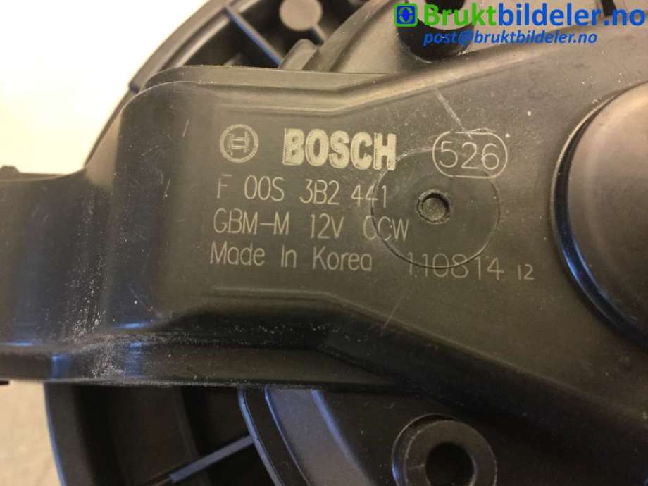 Varmeapparat motor til Kia Sportage 2010-2016 (Type III)  (KIA|97113 2Y000|F 00S 3B2 441|)