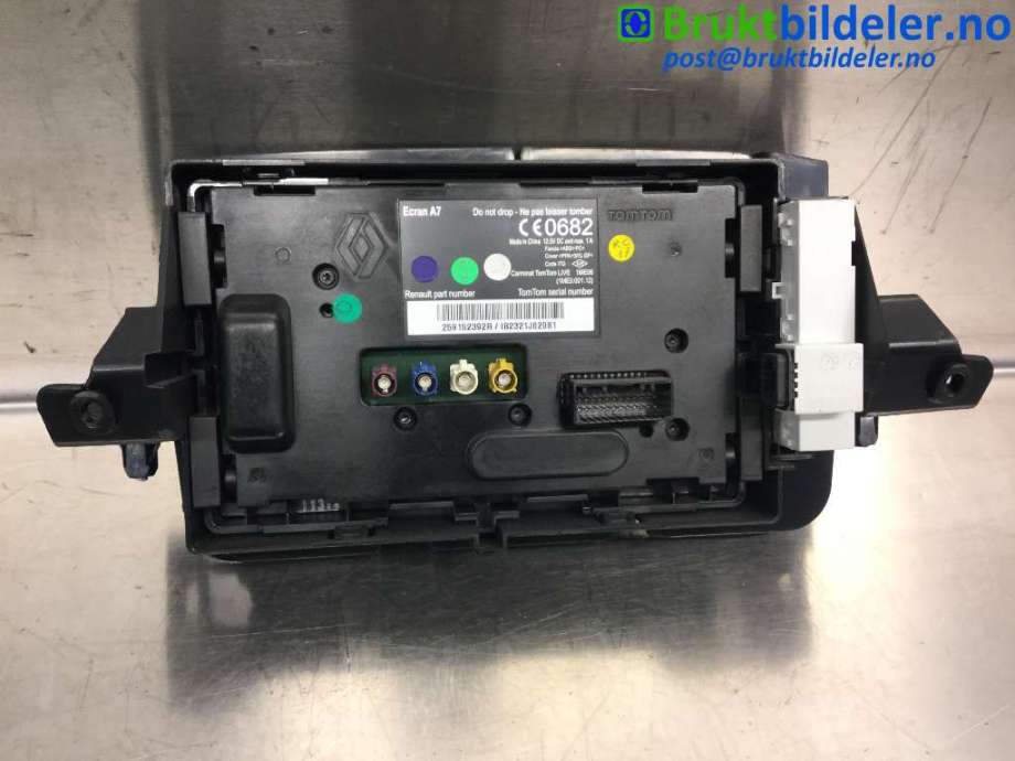 Instrument kjørecomputer til Renault Fluence Z.E 2011-2014 (RENAULT|259152392R|)