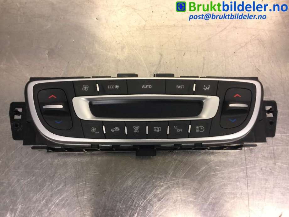 Varmeapparat betjening til Renault Fluence Z.E, 2011-2014  (RENAULT|275106046R)