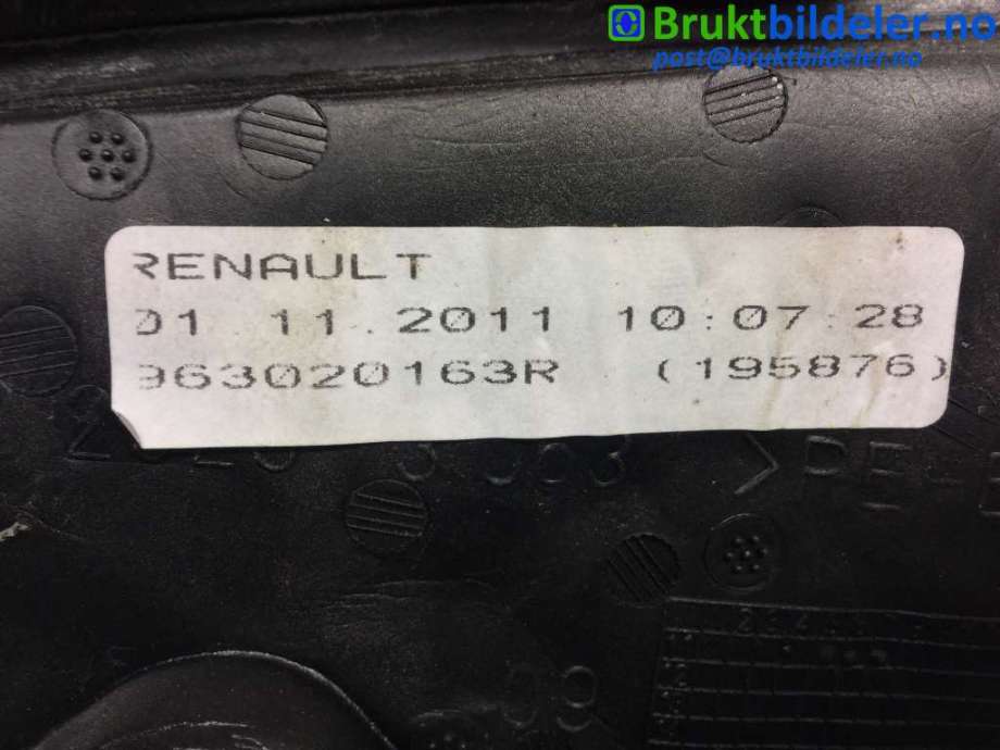 Speil venstre til Renault Fluence Z.E 2011-2014  (RENAULT|963020163R|)