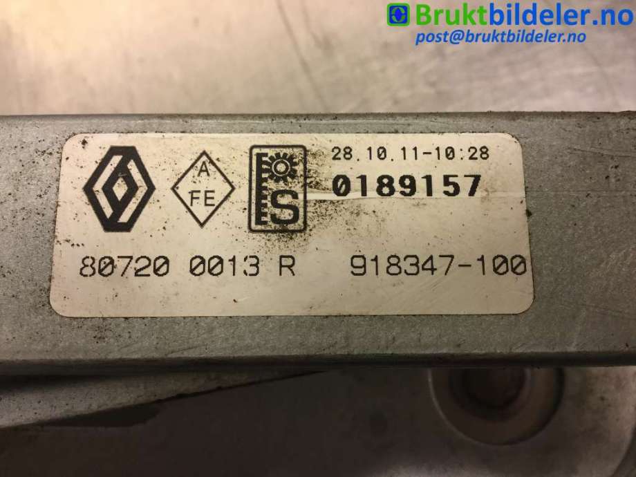 Ruteheis til Renault Fluence Z.E 2011-2014 (RENAULT|807200013R|0189157|)