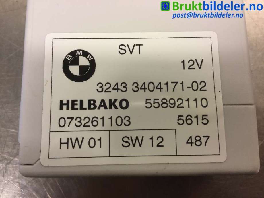 Styreenhet servo til BMW X3 2007-2010 (Fase 2) (E83) (E83) (BMW|32 43 3404171-02|)