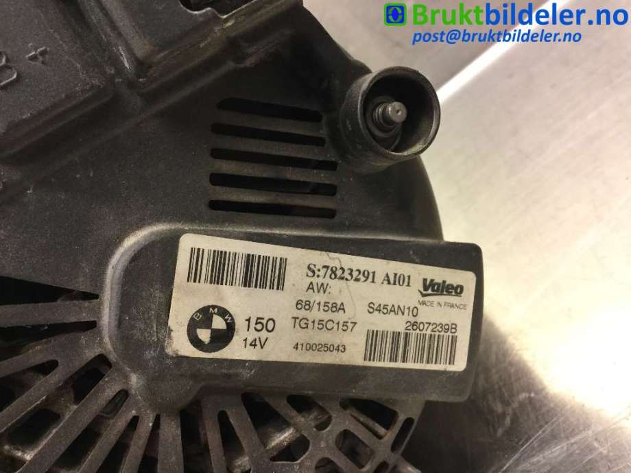 Dynamo til Mini One/Cooper 2007-2014 (R55-57) (R55-57) (MINI|7 823 291|2607239B|TG15C157)