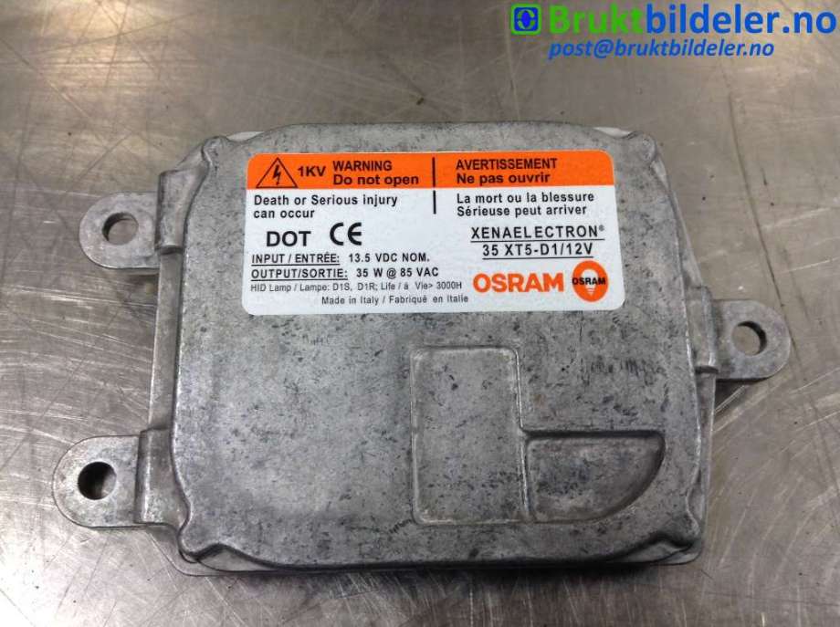 Styreenhet xenon/ballast til Škoda Octavia 2005-2008 (Type II, Fase 1)  (SKODA||35 XT5-D1)