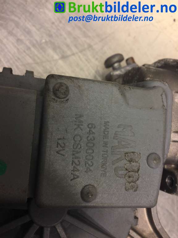 Viskermotor frontrute til Renault Fluence Z.E 2011-2014 (RENAULT|64300024|MK CSM24A|)