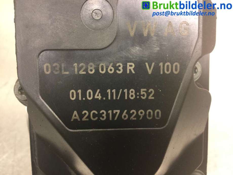 Spjeldhus til VW Passat 2011-2015 (B7) (B7) (VOLKSWAGEN|03L 128 063 R|A2C31762900|)