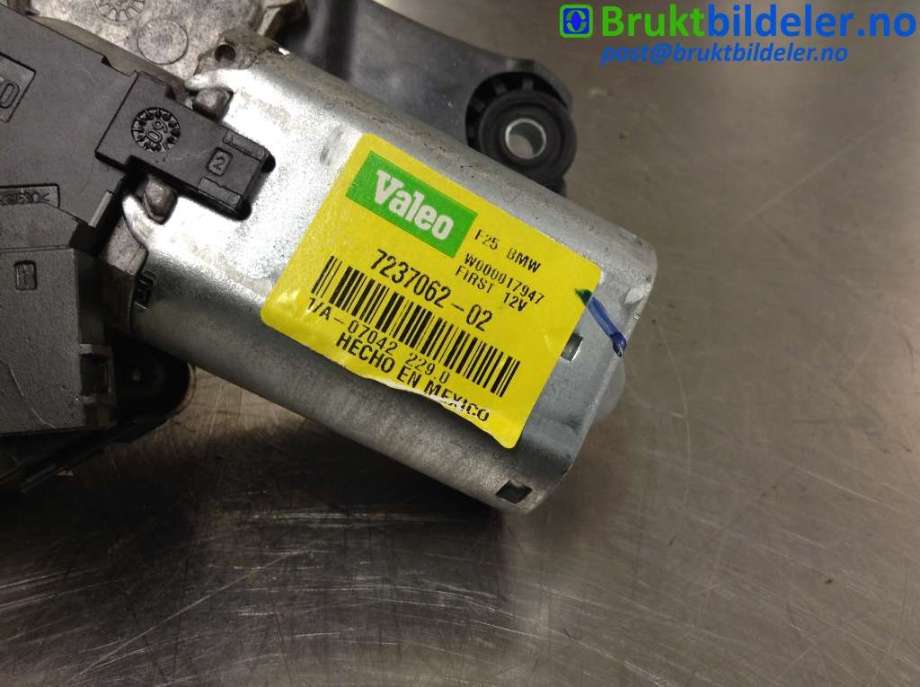 Viskermotor bakrute til BMW X3 2010-2017 (F25) (F25) (BMW|7237062-02|W000017947|)