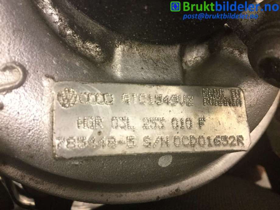 Turbo til VW Passat 2011-2015 (B7) (B7) (VOLKSWAGEN|03L 253 010 F|GTC1549VZ|)