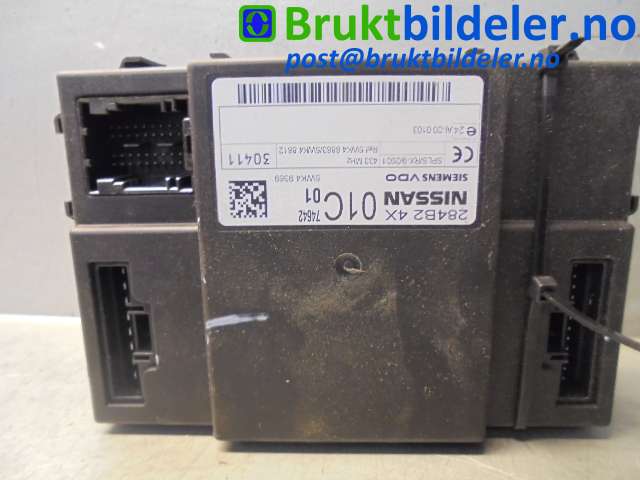Styreenhet comfort (BCM) til Nissan Navara 2005-2010 (Fase 1) (D40) (D40) (NISSAN|284B2 4X 01C|)