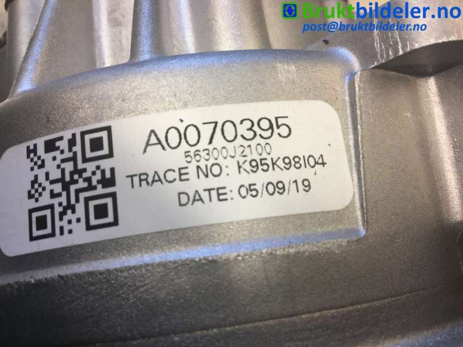 Rattaksel elektrisk servo til Kia e-Soul 2019-->> (Type III)  (KIA|56300J2100|A0070370|A0070395)