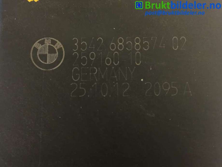 Pedal gass til BMW X3 2010-2017 (F25) (F25) (BMW|3542 6 858 574|259160-10|)