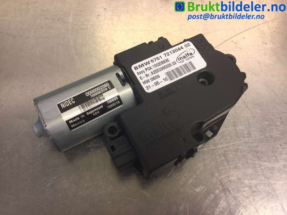 Takluke motor til BMW X3 2010-2017 (F25) (F25) (BMW|6761 7 213 044|A2C53366326|10020883C)