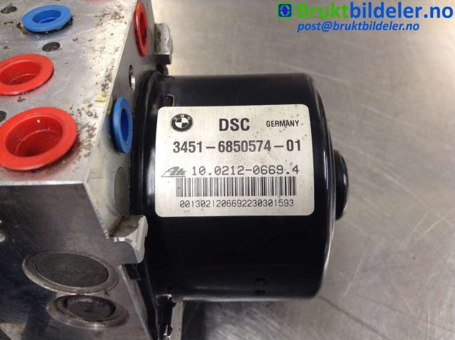 ABS sentral til BMW X3 2010-2017 (F25) (F25) (BMW|3451 6 850 574-01|10.0212-0669.4|6 850 575)