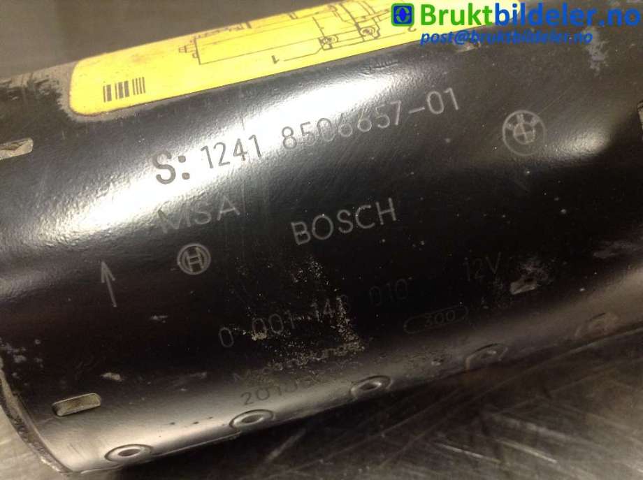 Starter diesel til BMW X3 2010-2017 (F25) (F25) (BMW|1241 8 506 657-01|0 001 148 010|)