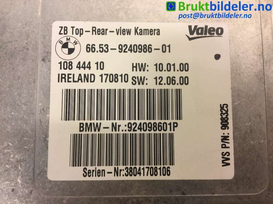 Styreenhet diverse til BMW X3 2010-2017 (F25) (F25) (BMW|6653 9 240 986|)