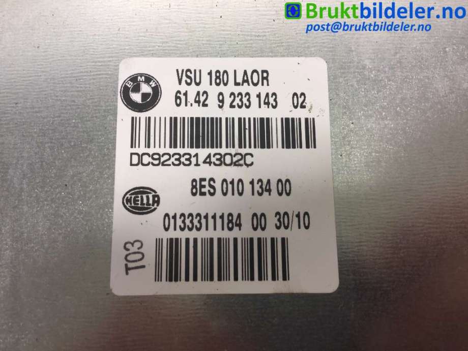 Styreenhet diverse til BMW X3 2010-2017 (F25) (F25) (BMW|6142 9 233 143|8ES 010 134 00|)