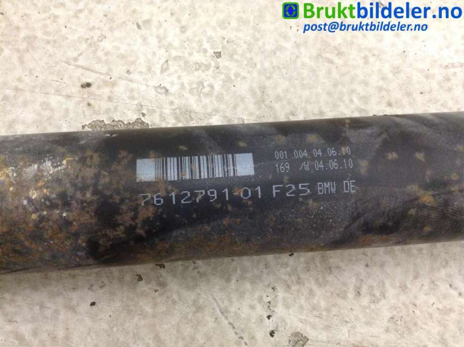 Mellomaksel til BMW X3 2010-2017 (F25) (F25) (BMW||7612791-01)