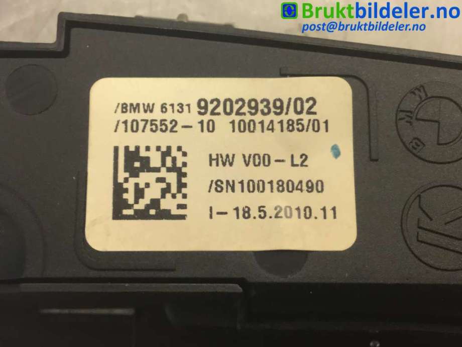 Bryter Antispinn til BMW X3 2010-2017 (F25) (F25) (BMW|6131 9 202 939|)
