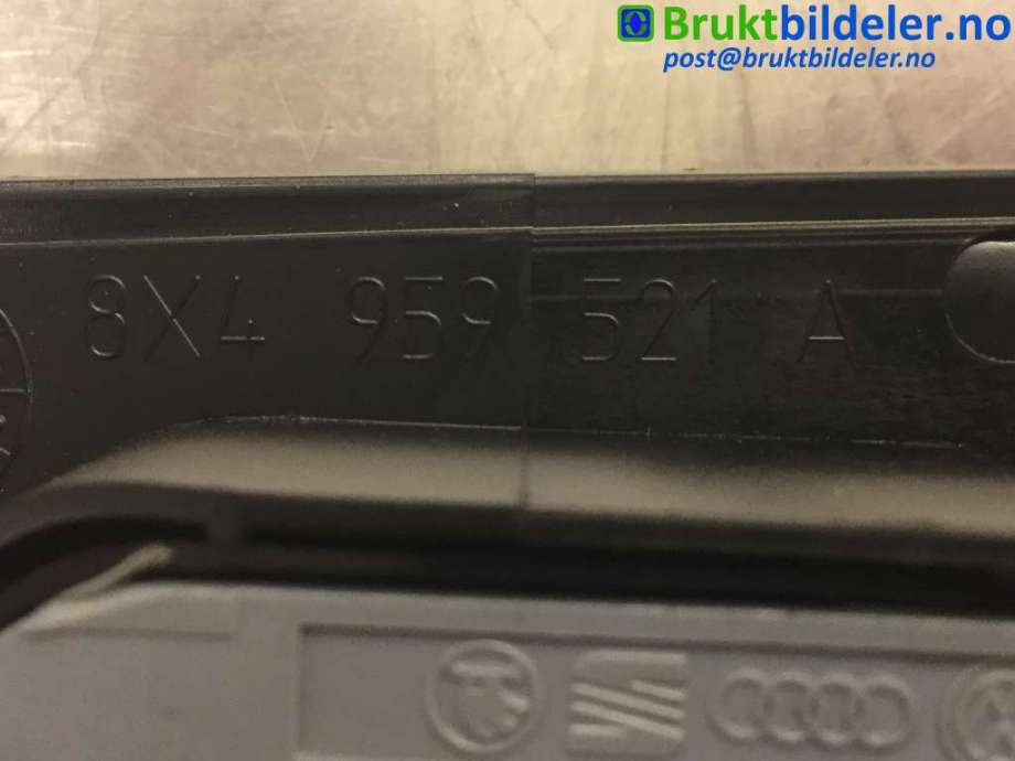 Bryter ruteheis til Audi A1 2010-2014 (Type I, Fase 1)  (AUDI||8X4 959 521 A)