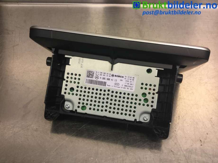 Instrument kjørecomputer til Mercedes C-Klasse 2014-2018 (Fase 1) (W205) (W205) (MERCEDES|A 205 900 41 13|0 263 701 254|)