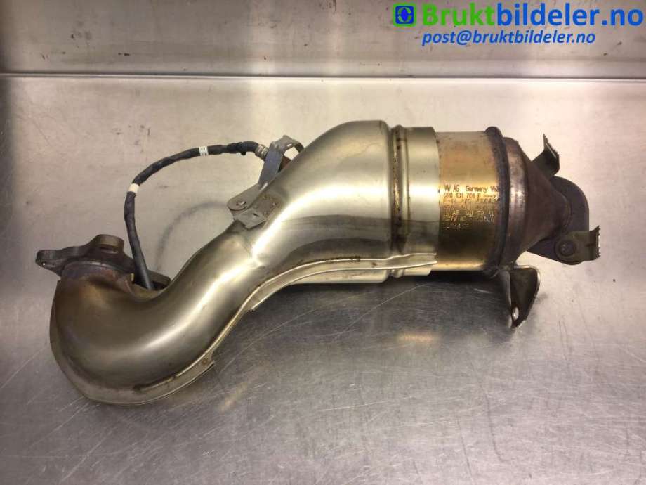 Katalysator til Audi A1, 2010-2014 (Type I, Fase 1)  (AUDI|6R0 131 701 F)