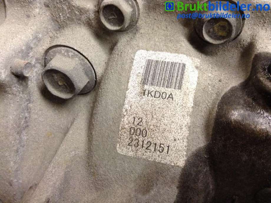 Kardang klokke bak til Nissan Juke 2010-2014 (Fase 1)  (NISSAN||1KD0A|120002312151)